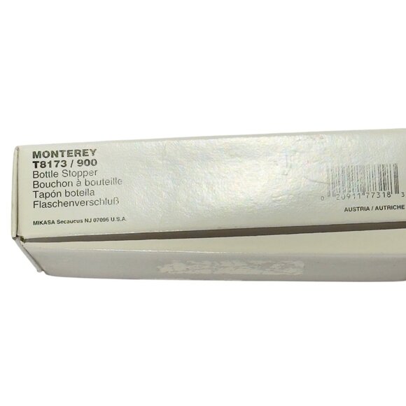 Mikasa Monterey Crystal Bottle Stopper T8173/900 - Picture 5 of 8